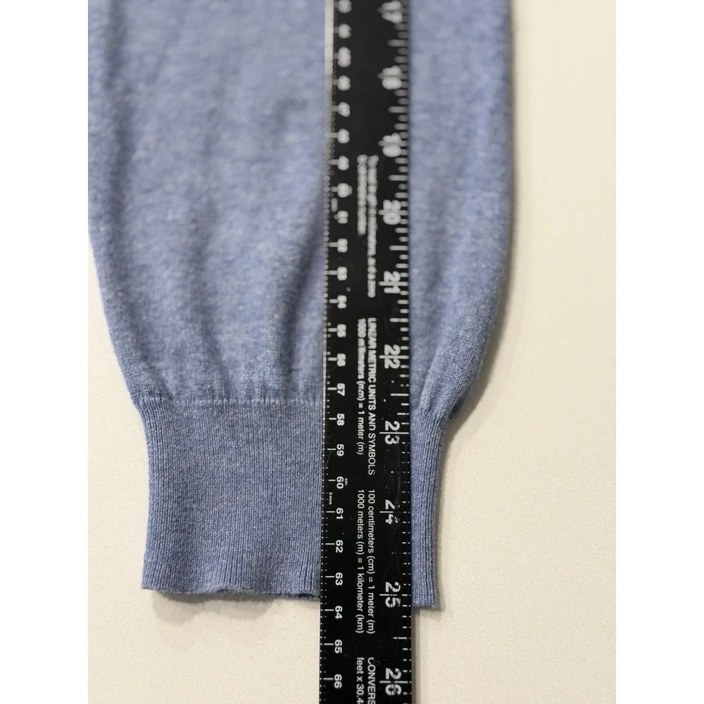 Polo Ralph Lauren Pima Cotton V-Neck Sweater Blue Mens XXL Pullover
